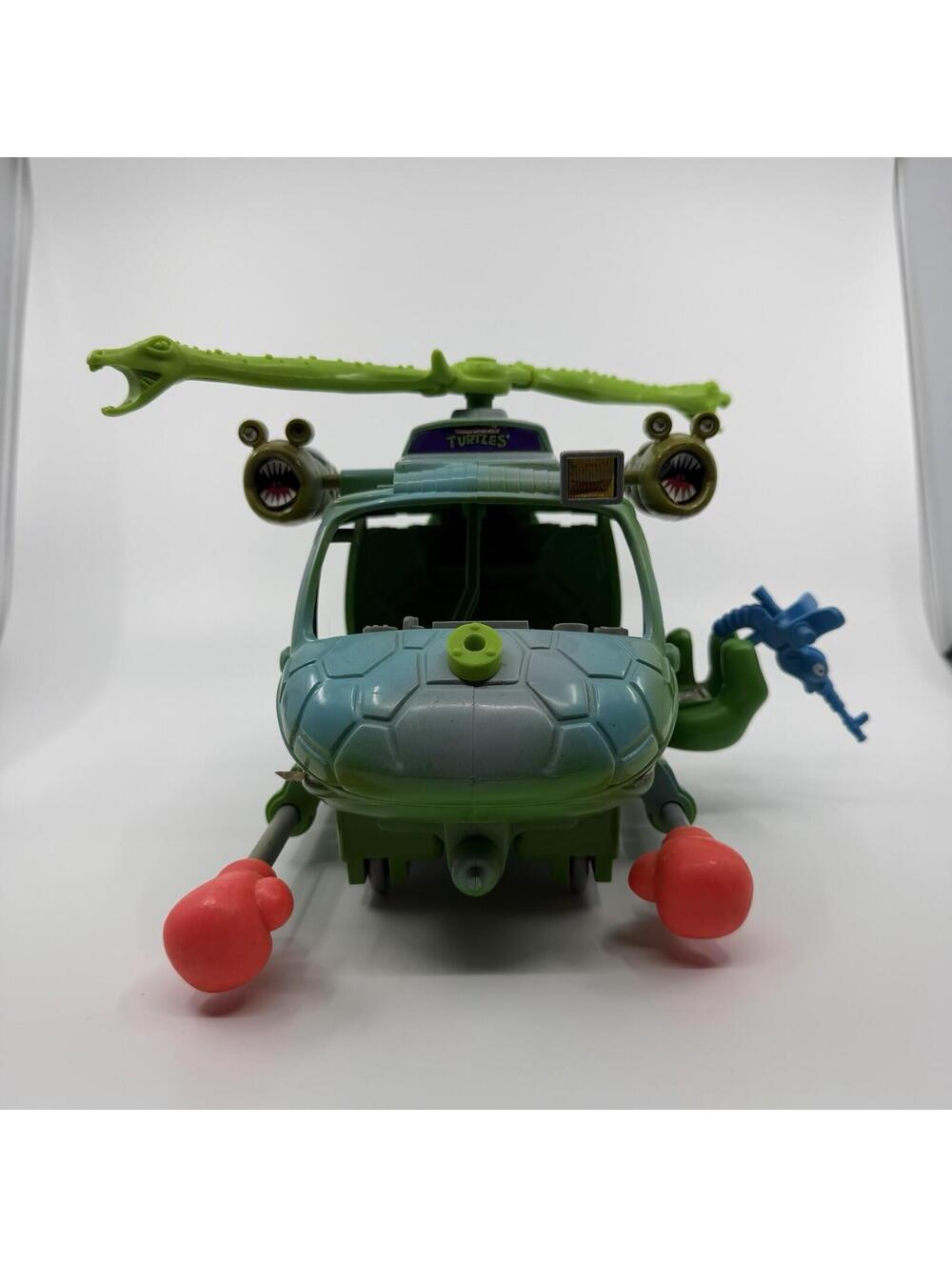 Vintage Turtle Copter Teenage Mutant Ninja Turtles Helicopter TMNT Incomplete